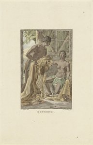 Indbyggere i kongeriget Monoemugi Monoemugi (titel på objekt) af Ludwig Gottlieb Portman