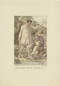 Indbyggere i Norton Bay Indbyggere i Nortons Bay (titel på objekt) af Ludwig Gottlieb Portman