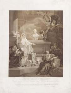 Mindetryk for pave Pius VI af Ludwig Gottlieb Portman