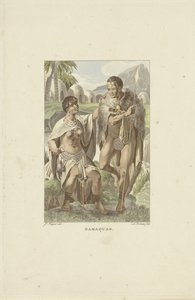 Nama i det sydlige Afrika Namaquas (titel på objekt) af Ludwig Gottlieb Portman
