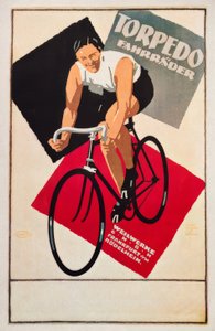 Torpedo Weilwerke cykler af Ludwig Hohlwein