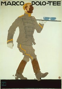 Marco Polo Tee, ca. 1914 (farve litho)