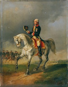 Kaiser Joseph II. gentage af Ludwig Johann Passini