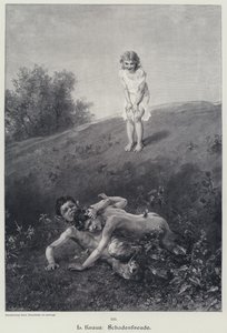 Schadenfreude (gravering) af Ludwig Knaus