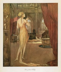 Det gyldne bur (farve litho)