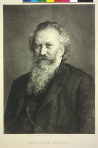 Johannes Brahms af Ludwig Michalek
