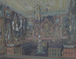 Det asiatiske tyrkiske værelse i Great Palais i Tsarskoye Selo