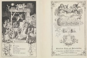 Kristen glæde i sang og billede, 1855.