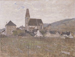 Weissenkirchen af Ludwig Sigmundt