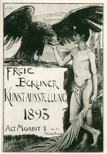 Ludwig von Hofmann: Gratis kunstudstilling i Berlin ... (litografi) af Ludwig von Hofmann