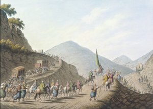 Balkanbjerget, tallerken 2, pub. af William Watts af Luigi (after) Mayer