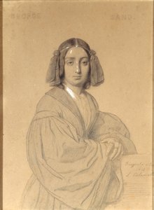 Portræt af George Sand, 1837.