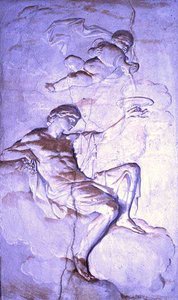 Bacchus, ca. 1790 (fresko) af Luigi Catani