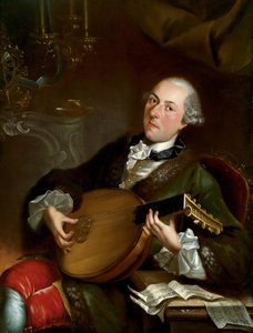 Portræt af komponisten Filippo Della Casa 17371810 af Luigi Crespi