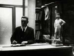Gubinelli, den sidste bestyrer af Antico Caffè Greco på Via Condotti.