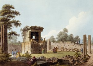 Aarea omkring Tortosa af Luigi Mayer
