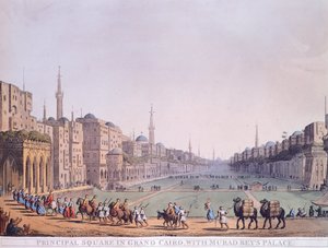 Cairo Main Square, af Luigi Mayer af Luigi Mayer