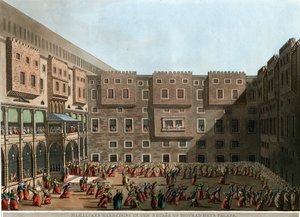 ""Mamluks træner i gården til Mourad Bey