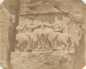 Bas Relief hos Nakshi Rustam, af Luigi Pesce