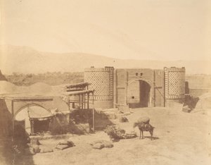 [Gate of Government, Teheran, Iran], 1840