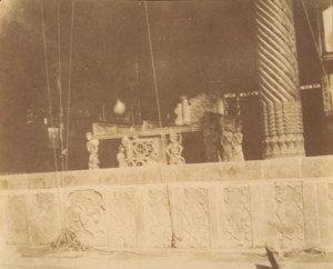 [Golestan Palace, Teheran, Iran] Takht-i Marmor, 1840