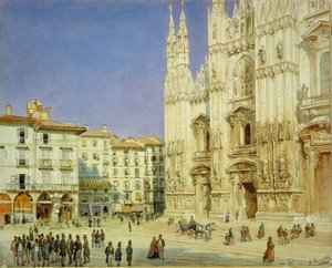 Domkirken i Milano, 1846