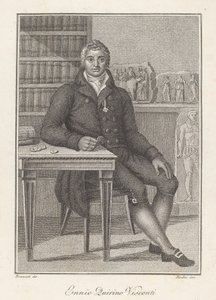 Ennio Quirino Visconti af Luigi Rados, after Luigi Bramati or Antonio Bramati