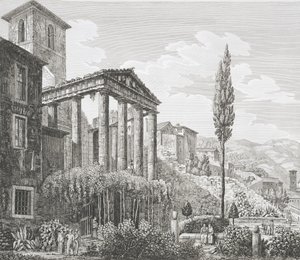 Hercules-templet i Cora, fra 