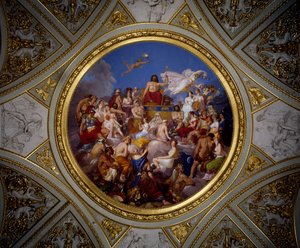 Olympus, Iliaden Room, Palazzo Pitti (fresco)