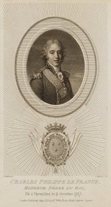 Charles Philippe de France af Luigi Schiavonetti