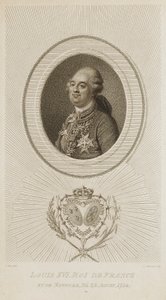 Ludvig XVI, konge af Frankrig af Luigi Schiavonetti