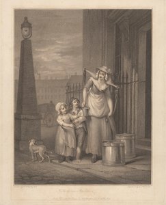 Mælk Under Maids af Luigi Schiavonetti