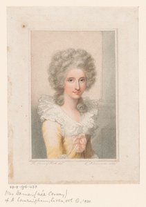 Portræt af billedhugger Anne Seymour Damer