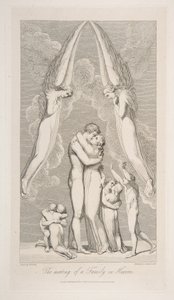 The Meeting of a Family in Heaven, fra Graven, et digt af Robert Blair, 1. marts 1813.