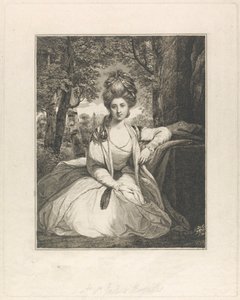 Viscountesse Bayham (bagefter Marchioness Camden) af Luigi Schiavonetti