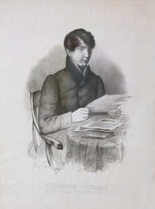 Portræt af Giuseppe Stuard (acquaforte) af Luigi Vigotti