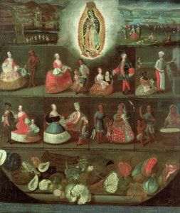 Jomfruen af Guadalupe, mexicansk af Luis de Mena