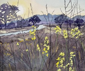 Blomster i den gyldne time af Luisa Millicent