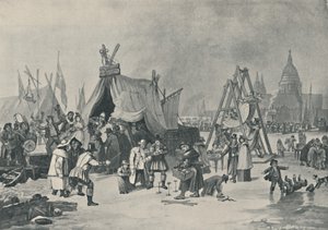 Messen på den frosne Thems, 1814, 1920