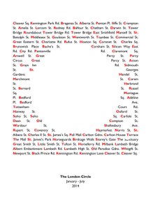 London Circle af Luke M Walker