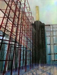 Work in Progress 15, 2016 (olie på lærred)