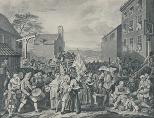 Gardernes march mod Skotland, 1745, 1920
