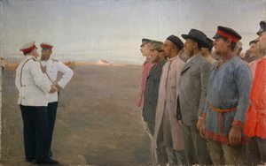 Rekrutteringen, 1904 af Lukjan Vasilievich Popov