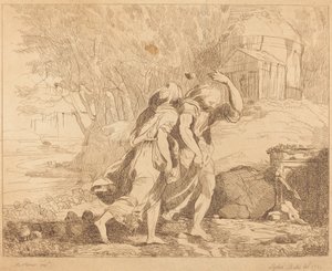 To flygtende skikkelser af Lydia Bates after John Hamilton Mortimer