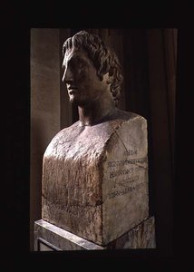 Alexander den Store (356-323 f.Kr.) (marmor) (se også 16524)