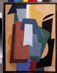 Alt. Peinture de Lyubov (Liubov) Sergeevna Popova (1889-1924), huile sir toile af Lyubov Sergeevna Popova