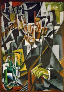 Filosof (olie på lærred) af Lyubov Sergeevna Popova