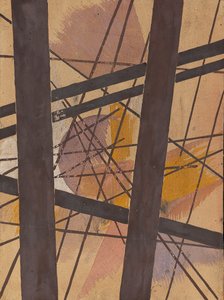Space Force Construction, ca 1921-1922. af Lyubov Sergeyevna Popova