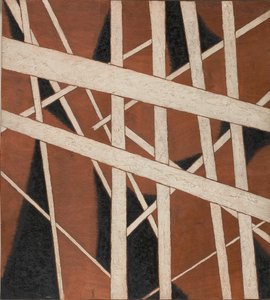 Spatial Force Construction, 1921. af Lyubov Sergeyevna Popova