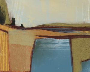 Fredfyldt vandlandskab af MANSI SAXENA